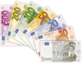Thumbnail for File:Euro banknotes.png