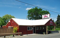 Diner at Farmington at intersection of River Road and Farmington Road