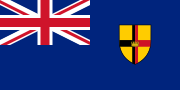 Flag of the British Crown Colony of Sarawak 1946-1963.
