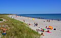 Vse danske obale v Kattegatu so peščene ali prodnate plaže brez izpostavljene skalne podlage