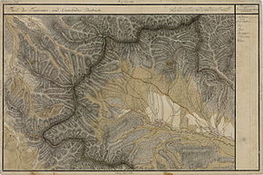 Grid în Harta Iosefină a Transilvaniei, 1769-73 (Click pentru imagine interactivă)