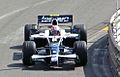 Nakajima at the Monaco GP