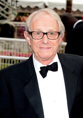 Кен Лоуч на 67-м Каннском кинофестивале, май 2014 года