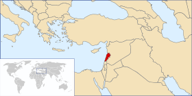 Vendndodhja - Libani