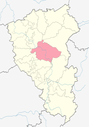 Крапивинский район Крапивинский муниципальный округ на карте