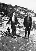 Albanians in the Upper Reka valley near Debar.