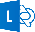 Logo van Microsoft Lync