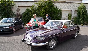 une Panhard en démonstration.