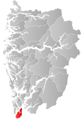 Sveio within Vestland