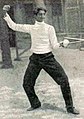 Ramón Fonst, cuatro veces campeón olímpico de esgrima.