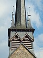 Église Sainte-Colombe : la chambre des cloches.