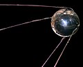 Image 5In 1957, the Soviet Union launches to space Sputnik 1, the first artificial satellite (from 1950s)