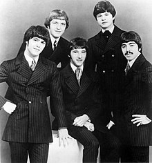 The band in 1968. Left to right: Dennis Tufano, Marty Grebb, John Poulos, Carl Giammarese and Nick Fortuna