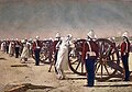 Britanya yönetiminin Hindistan'da 1857 isyancılarını caydırmak amacıyla top namlusuna bağlayarak gerçekleştirdiği idam yöntemi