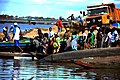 Quai d'embarquement sur la rive gauche du Wouri