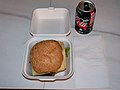 * Nomination Burger and Coke at Wikimania 2018, Cape Town --MB-one 11:02, 22 November 2018 (UTC) * Decline Insufficient lighting, direct flash, background, light falloff, reflections. --Smial 16:55, 22 November 2018 (UTC)