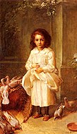 Portrait Of Miss Ethel D'arcy Aged 6(1888)