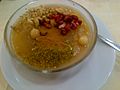 "Aşure", a dessert with surprising ingredients like dry beans or chickpeas