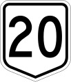 National route marker