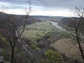 Mureș river near Lipova, Romania