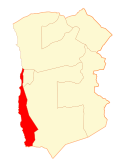 Mapo di Iquique