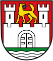 Беларуская (тарашкевіца): Герб Вольфсбургу Deutsch: Das Wappen der Stadt English: Coat of arms