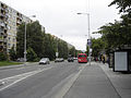 Autobus linky 21 na Eisnerovej ulici