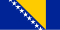 Flage de Bosnia e Herzegovina (Bosna i Hercegovina)
