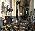 Prise de vue au moyen de trois flashes dans la cathédrale de Saint-Omer.