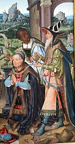 Joos van Cleve (okoli 1520): Sigismund v opravi maga[30]