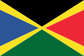 Flag of the Martinique delegation at the international meeting taekwondo