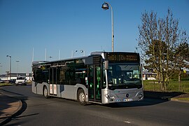 Citaro C2 no 751 sur la ligne DM 04 à Viry-Châtillon.