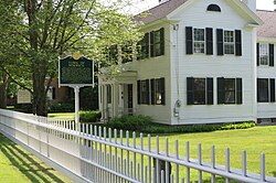 Norwich Historical Society building on South Main Street