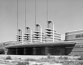 Pan-Pacific Auditorium في لوس أنجلس, كاليفورنيا (1935–1989)