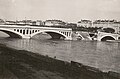 Pont Wilson détruit par les Allemands en 1944