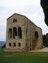 Santa María del Naranco, arte asturiano.