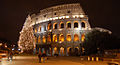 Kerstboom bij het Colosseum