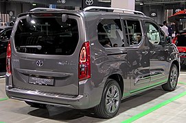 Toyota ProAce City Verso Electric Long (arrière)