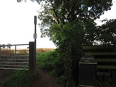 A path leading to Green Hills Lane - geograph.org.uk - 3100052.jpg