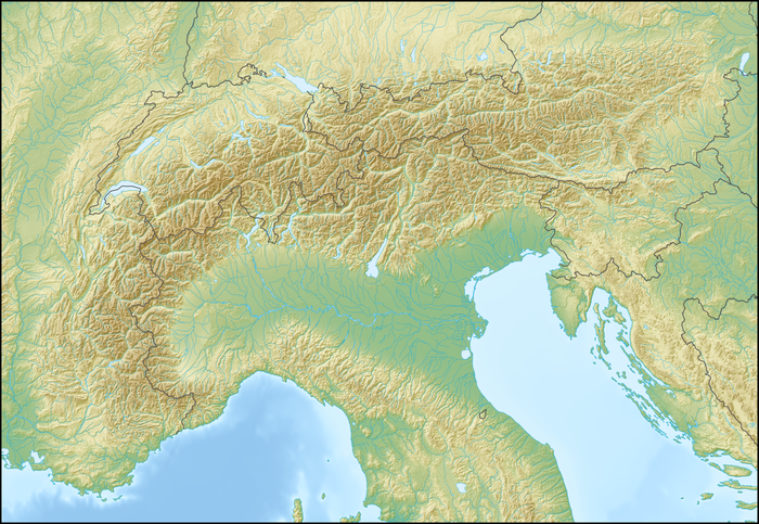 Sitios palafíticos prehistóricos de los Alpes está ubicado en Alpes