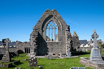 Ruine du prieuré dominicain d'Athenry (comté de Galway, Irlande). (définition réelle 3 480 × 2 310)