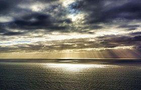 Coucher de soleil à Big Sur