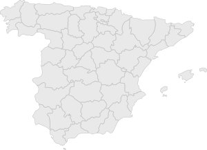 Carte de localisation de Castellar de la Muela