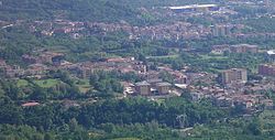 Skyline of Fisciano