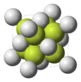 Maille du fluorure de calcium.