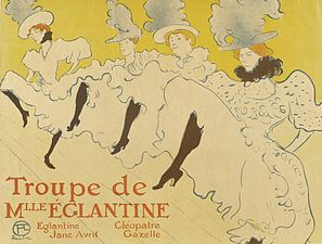 La Troupe de Mlle Eglantine (1895-6, afiŝo)