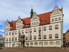 Town Hall in Wittenberg, Saxony-Anhalt