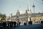 Stortorget på försvarets dag den 28 augusti 1943.