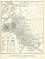 The Russian Empire Pale of Settlement where Jews were permitted to live. Shows Mogilev Governorate at the northeastern edge