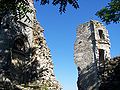 Ruines du donjon.